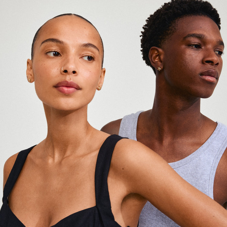 ANDRÉ earrings gold-plated