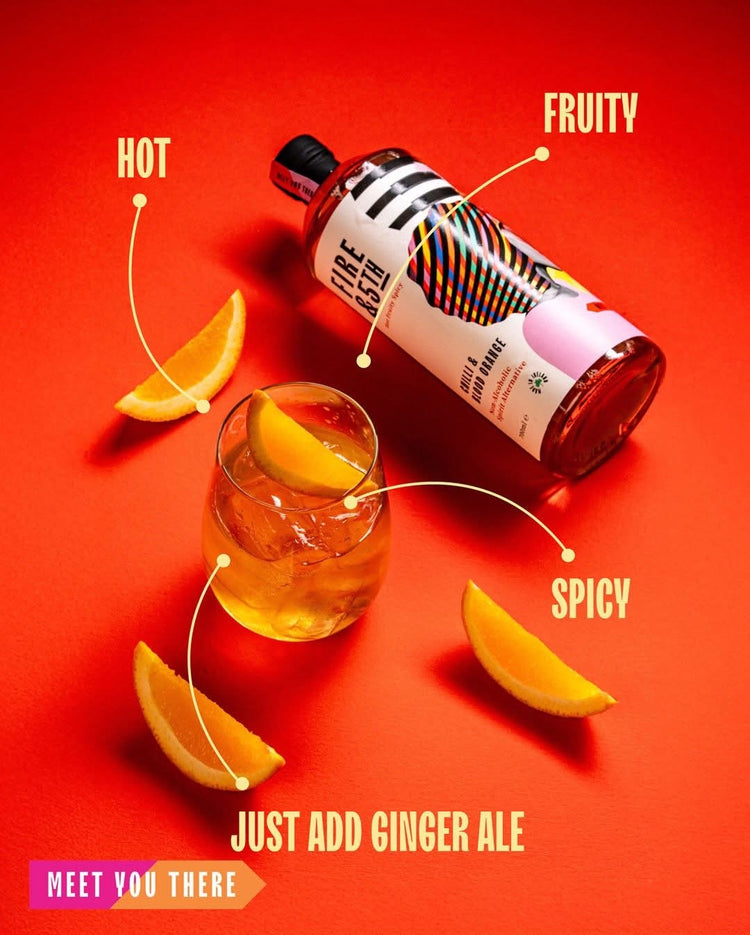 Fire&5th - Chilli & Blood Orange - Non Alcoholic Spirit Alternative