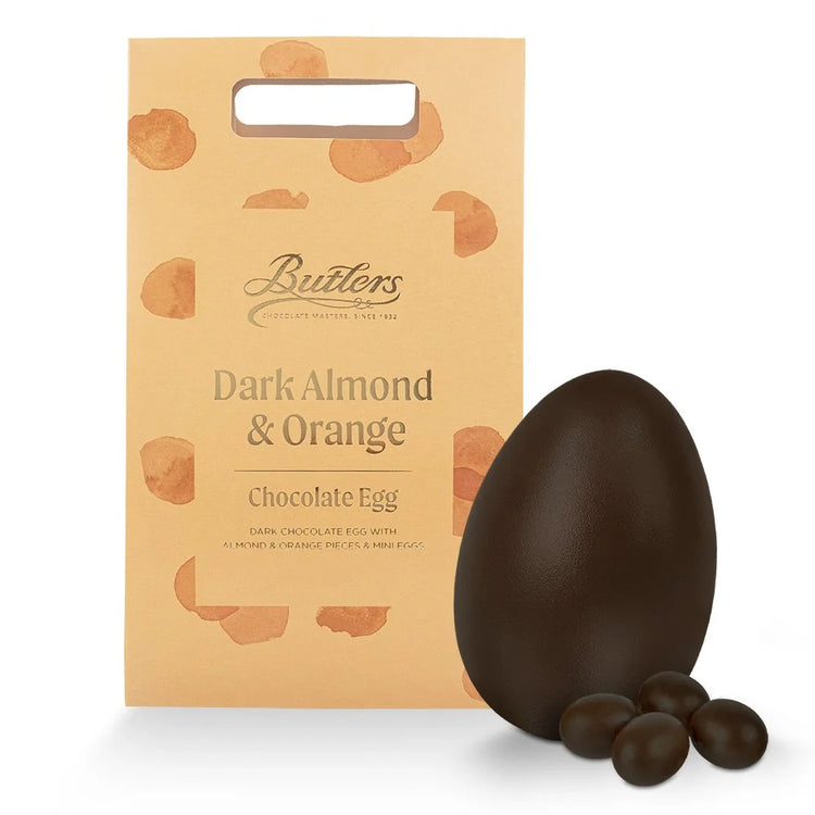 Butlers Tasty Dark Orange and Almond Chocolate Egg