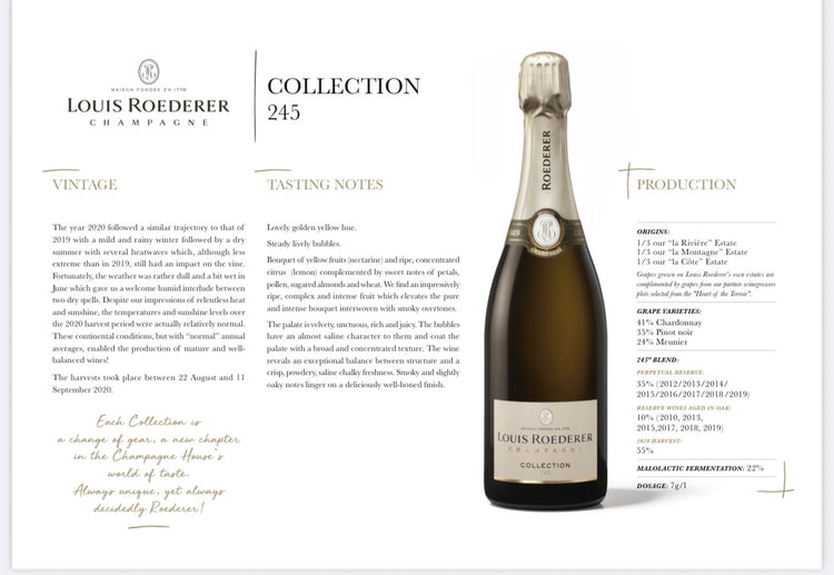 Collection 245 by Louis Roederer