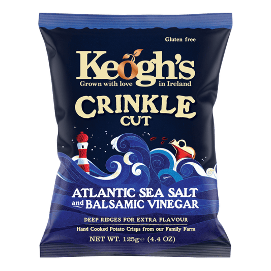 Keoghs Crisps - Irish Atlantic Sea Salt & Balsamic Vinegar