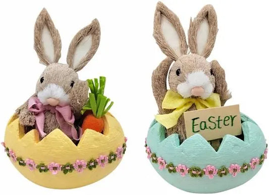 Easter Bunny Baby in Egg in a choice of colour