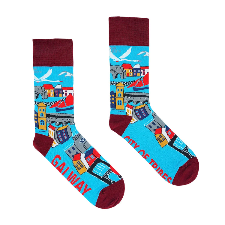 Galway the City of Tribes Socks