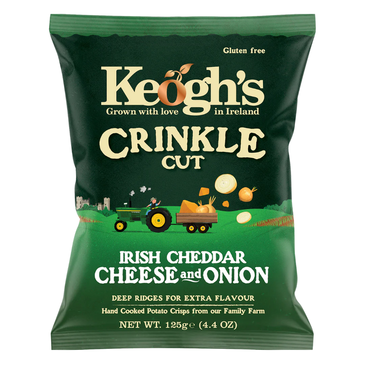 Keoghs Crisps - Cheddar Cheese and Onion