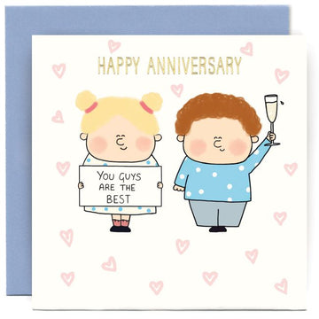 Happy Anniversary-You Guys Are The Best