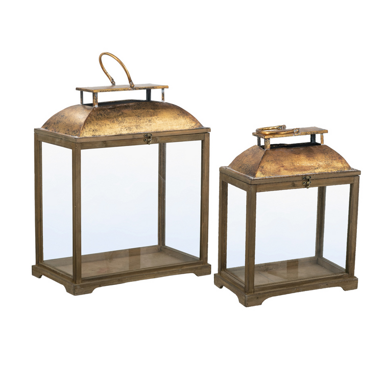 Lantern Gold 57cm