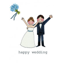 Illustrated Wedding Card