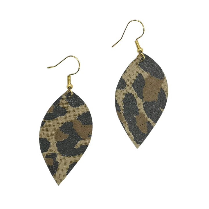 Siobhan Daly Designs - The Duilleogín Collection Earrings - Leopard