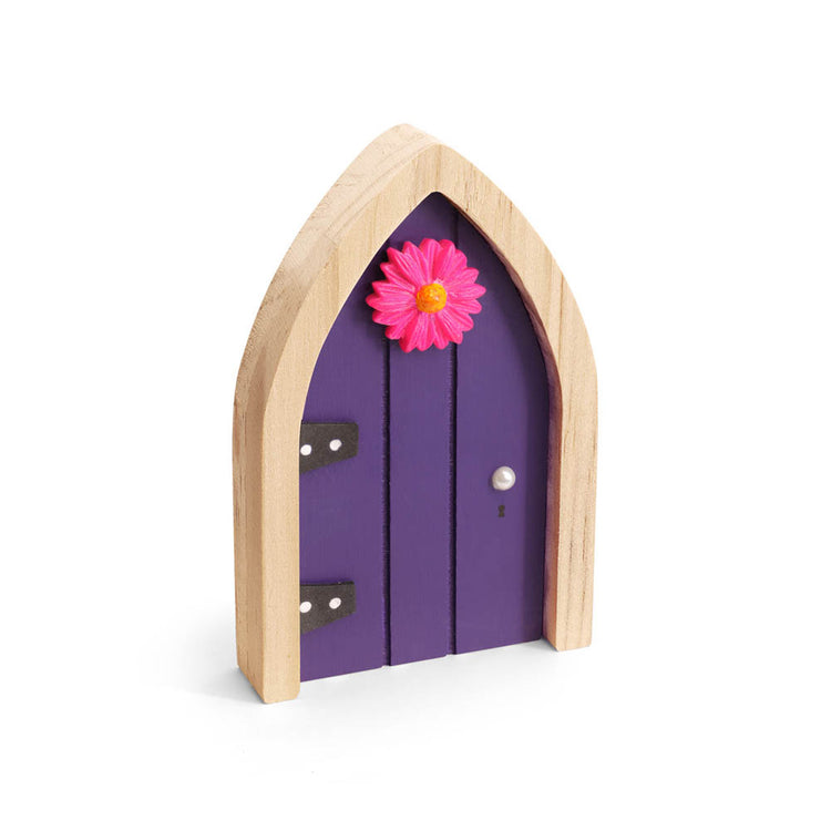 The Irish Fairy Door Purple  Door