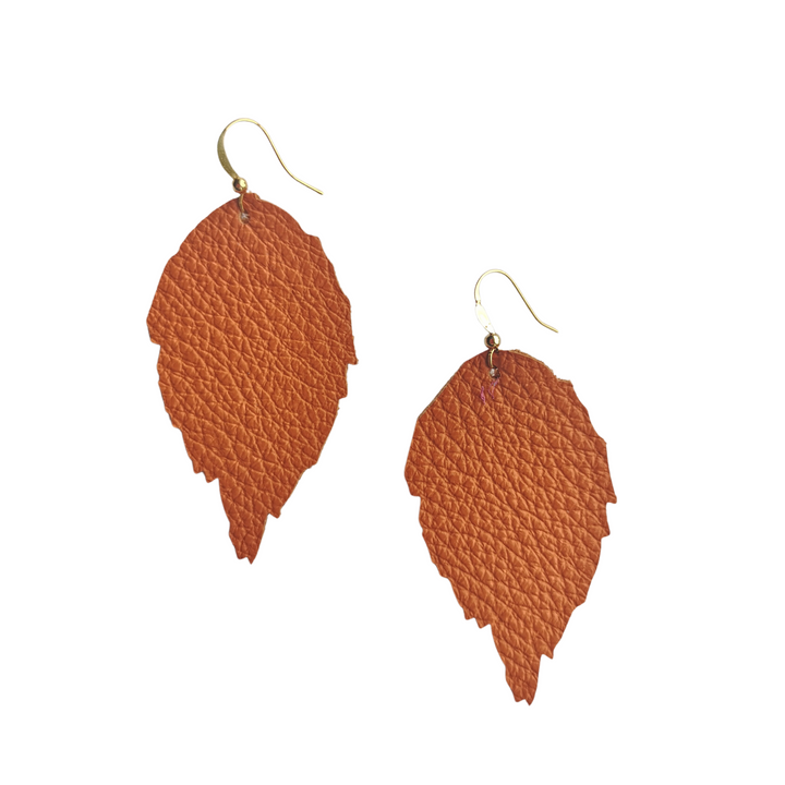 Siobhan Daly Designs - The Duilleog Collection Earrings- Orange