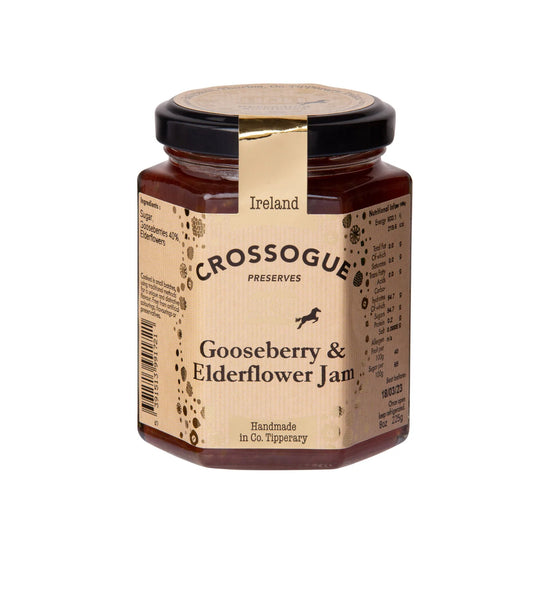 Crossogue Gooseberry & Elderflower Jam