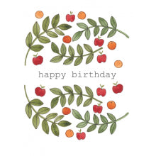 Birthday Fruits - Card