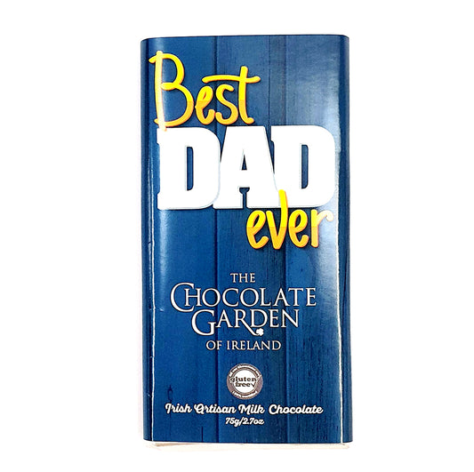 Best Dad Ever - Chocolate Bar 75gm