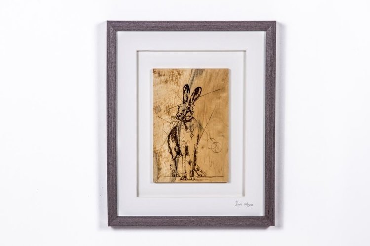 The Native Collection - Framed Hare