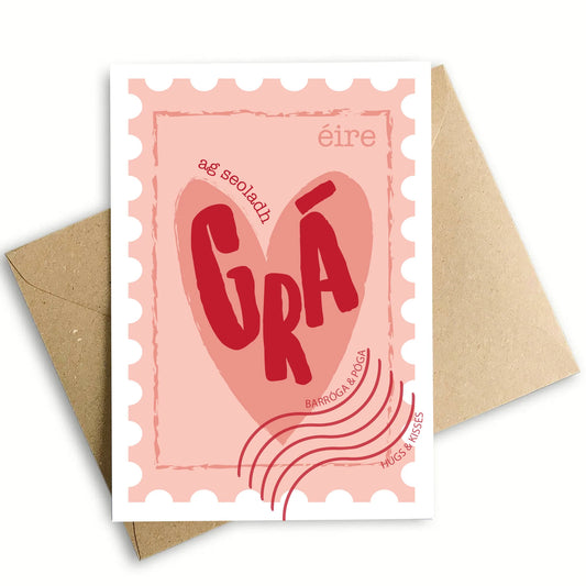 Stampa Grá á Sheoladh - Sending Love Stamp