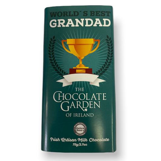 Worlds Best Grandad - Chocolate Bar 75gm