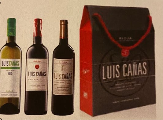 Bodegas Luis Cañas 3 Bottle Gift Set
