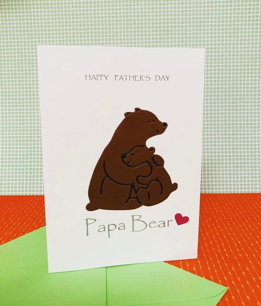 Happy Fathers Day Papa Bear