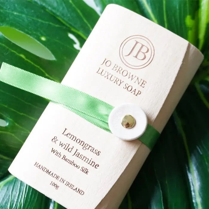 Lemongrass and Wild Jasmine Soap with Bamboo Silk - Jo Browne