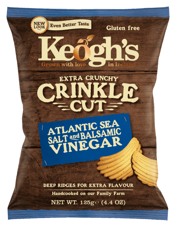 Keoghs Crisps - Irish Atlantic Sea Salt & Balsamic Vinegar
