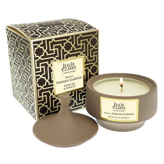 FROM A PERSIAN GARDEN – FRESH FIG AND APRICOT CANDLE BROWN