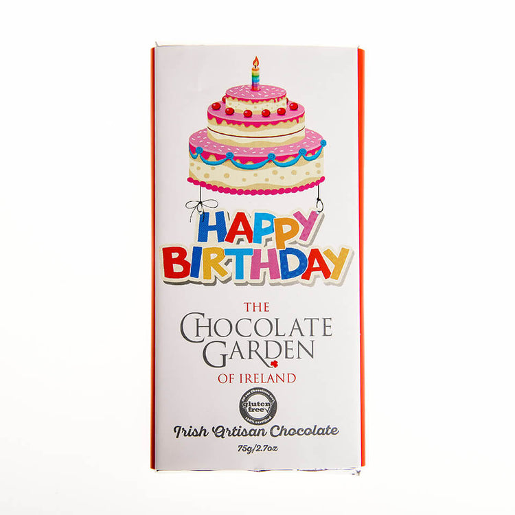 Happy Birthday Chocolate Bar Pink  75gm