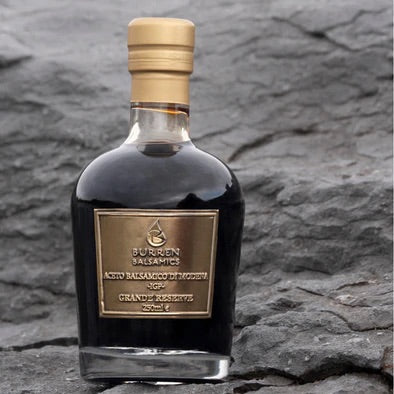 Burren Balsamics Grande Reserve. Super High Density Balsamic Vinegar of Modena