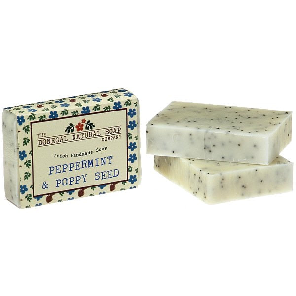 Peppermint & Poppy Seed Irish Handmade Soap