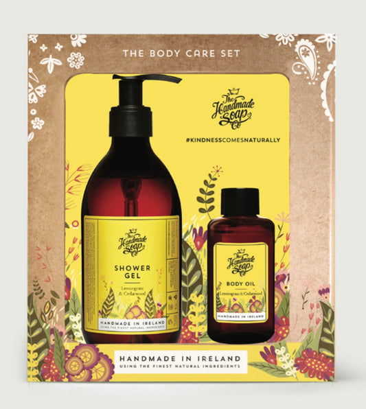The Body Care Set-  Lemongrass and Cedarwood