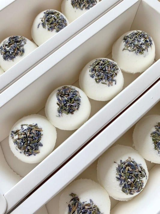 Mini Vegan High Alps Lavender Bath Bombs