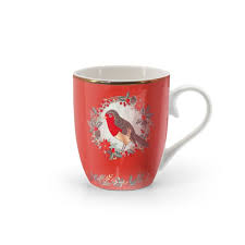 Christmas Mug Robin