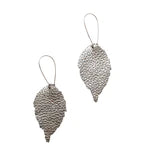 Siobhan Daly Designs - The Duilleog Collection Earrings - Metallic Silver